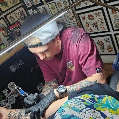 Forrest Goodrich — American Traditional · Fine Line tattoo artist at Ohana Tattoo